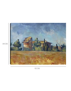 Foto 6 | Foto 6 | Cuadro Decorativo - El Palomar De Bellevue (1888-1892) I- Paul Cézanne - Fotografía - 69x92 - Impresión En Lienzo - Fine Art Tj