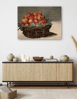 Foto 5 | Foto 5 | Cuadro Decorativo - Fresas (hacia 1882)- Edouard Manet - Fotografía - 28x36 - Impresión En Lienzo - Fine Art Tj