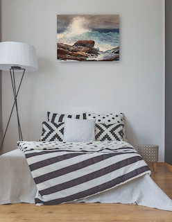 Foto 3 | Foto 3 | Cuadro Decorativo - Marea Entrante, Scarboro, Maine (1883)- Winslow Homer - 46x61 - Impresión En Lienzo - Fatj