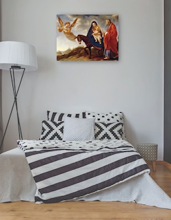 Foto 3 | Foto 3 | Cuadro Decorativo - La Huida A Egipto (entre 1648 Y 1650)- Carlo Dolci - Fotografía - 46x61 - Impresión En Lienzo - Fine Art Tj