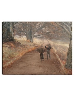 Foto 1 | Foto 1 | Cuadro Decorativo - Sendero Cerca De Herlufsholm, Zelanda (1890)- Laurits Andersen Ring - 28x36 - Impresión En Lienzo - Fatj