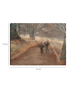 Foto 6 | Foto 6 | Cuadro Decorativo - Sendero Cerca De Herlufsholm, Zelanda (1890)- Laurits Andersen Ring - 28x36 - Impresión En Lienzo - Fatj