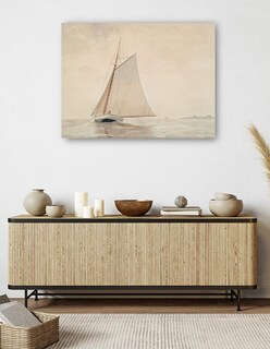 Foto 5 | Foto 5 | Cuadro Decorativo - Navegando Frente A Gloucester (hacia 1880)- Winslow Homer - 28x36 - Impresión En Lienzo - Fatj