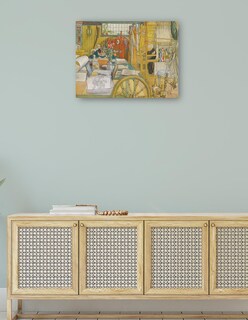 Foto 4 | Foto 4 | Cuadro Decorativo - Verkstaden (el Taller)- Carl Larsson - Fotografía - 28x36 - Impresión En Lienzo - Fine Art Tj