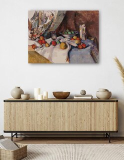 Foto 5 | Foto 5 | Cuadro Decorativo - Naturaleza Muerta Con Manzanas (de 1895 A 1898)- Paul Cézanne - 46x61 - Impresión En Lienzo - Fatj