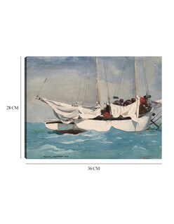 Foto 6 | Foto 6 | Cuadro Decorativo - Key West, Acarreando Anclas (1903)- Winslow Homer - Fotografía - 28x36 - Impresión En Lienzo - Fine Art Tj
