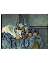 Cuadro Decorativo - La Botella De Menta (1893-1895)- Paul Cézanne - Fotografía - 28x36 - Impresión En Lienzo - Fine Art Tj