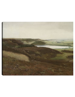 Foto 1 | Foto 1 | Cuadro Decorativo - Un Paisaje Cerca De Bryrup, Jutlandia (1888)- Laurits Andersen Ring - 107x143 - Impresión En Lienzo - Fatj