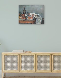 Foto 4 | Foto 4 | Cuadro Decorativo - Naturaleza Muerta Con Cebollas (1896 - 1898)- Paul Cézanne - 46x61 - Impresión En Lienzo - Fatj