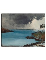 Cuadro Decorativo - La Tormenta Que Se Avecina (1901)- Winslow Homer - Fotografía - 28x36 - Impresión En Lienzo - Fine Art Tj