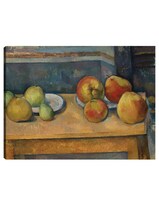 Cuadro Decorativo - Naturaleza Muerta Con Manzanas Y Peras (ca. 1891-1892)- Paul Cézanne - 28x36 - Impresión En Lienzo - Fatj