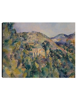 Foto 1 | Foto 1 | Cuadro Decorativo - Vista Del Domaine Saint-joseph - Paul Cézanne - 69x92 - Impresión En Lienzo - Fatj