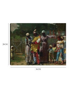 Foto 6 | Foto 6 | Cuadro Decorativo - Vestirse Para El Carnaval (1877)- Winslow Homer - Fotografía - 28x36 - Impresión En Lienzo - Fine Art Tj