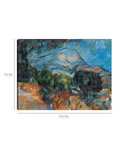 Foto 6 | Foto 6 | Cuadro Decorativo - Monte Santa Victoria (c. 1904)- Paul Cézanne - Fotografía - 77x102 - Impresión En Lienzo - Fine Art Tj