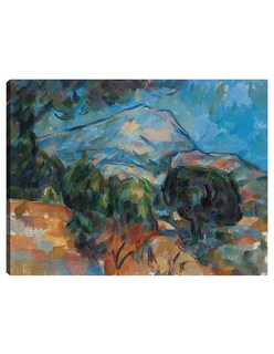 Foto 1 | Foto 1 | Cuadro Decorativo - Monte Santa Victoria (c. 1904)- Paul Cézanne - Fotografía - 107x143 - Impresión En Lienzo - Fine Art Tj