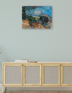 Foto 4 | Foto 4 | Cuadro Decorativo - Monte Santa Victoria (c. 1904)- Paul Cézanne - Fotografía - 107x143 - Impresión En Lienzo - Fine Art Tj