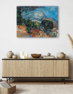 Foto 5 | Foto 5 | Cuadro Decorativo - Monte Santa Victoria (c. 1904)- Paul Cézanne - Fotografía - 107x143 - Impresión En Lienzo - Fine Art Tj
