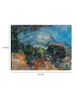 Foto 6 | Foto 6 | Cuadro Decorativo - Monte Santa Victoria (c. 1904)- Paul Cézanne - Fotografía - 107x143 - Impresión En Lienzo - Fine Art Tj