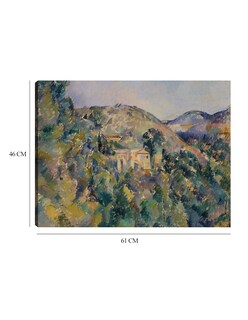 Foto 6 | Foto 6 | Cuadro Decorativo - Vista Del Domaine Saint-joseph - Paul Cézanne - 46x61 - Impresión En Lienzo - Fatj