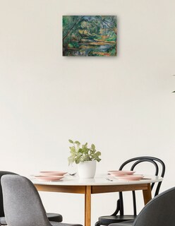 Foto 2 | Foto 2 | Cuadro Decorativo - El Arroyo (c. 1895-1900)- Paul Cézanne - Fotografía - 46x61 - Impresión En Lienzo - Fine Art Tj