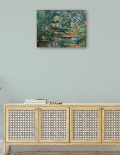 Foto 4 | Foto 4 | Cuadro Decorativo - El Arroyo (c. 1895-1900)- Paul Cézanne - Fotografía - 46x61 - Impresión En Lienzo - Fine Art Tj