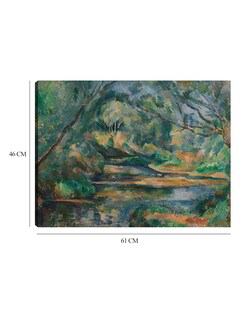 Foto 6 | Foto 6 | Cuadro Decorativo - El Arroyo (c. 1895-1900)- Paul Cézanne - Fotografía - 46x61 - Impresión En Lienzo - Fine Art Tj
