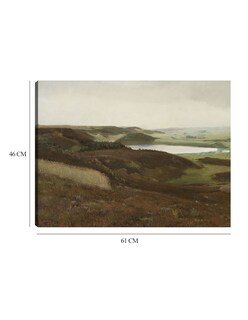 Foto 6 | Foto 6 | Cuadro Decorativo - Un Paisaje Cerca De Bryrup, Jutlandia (1888)- Laurits Andersen Ring - 46x61 - Impresión En Lienzo - Fatj