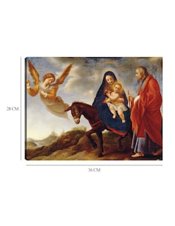Foto 6 | Foto 6 | Cuadro Decorativo - La Huida A Egipto (entre 1648 Y 1650)- Carlo Dolci - Fotografía - 28x36 - Impresión En Lienzo - Fine Art Tj