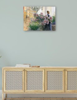 Foto 4 | Foto 4 | Cuadro Decorativo - Azalea (1906)- Carl Larsson - Fotografía - 28x36 - Impresión En Lienzo - Fine Art Tj