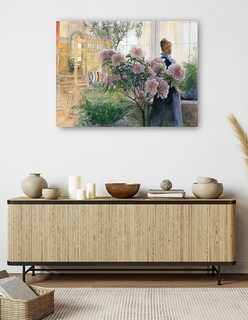 Foto 5 | Foto 5 | Cuadro Decorativo - Azalea (1906)- Carl Larsson - Fotografía - 28x36 - Impresión En Lienzo - Fine Art Tj