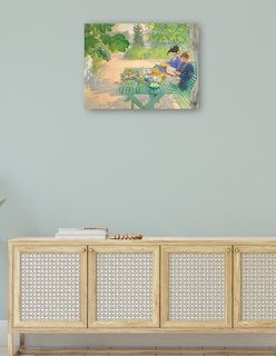 Foto 4 | Foto 4 | Cuadro Decorativo - Lectura Navideña (1916)- Carl Larsson - Fotografía - 28x36 - Impresión En Lienzo - Fine Art Tj