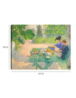 Foto 6 | Foto 6 | Cuadro Decorativo - Lectura Navideña (1916)- Carl Larsson - Fotografía - 28x36 - Impresión En Lienzo - Fine Art Tj