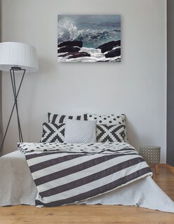 Foto 3 | Foto 3 | Cuadro Decorativo - Costa De Maine (1896)- Winslow Homer - Fotografía - 46x61 - Impresión En Lienzo - Fine Art Tj