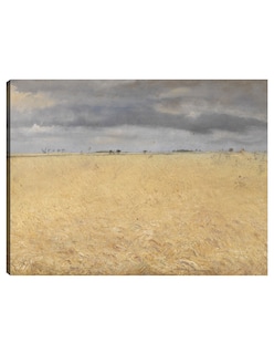 Foto 1 | Foto 1 | Cuadro Decorativo - Un Campo De Centeno Cerca De Ring Village (1887)- Laurits Andersen Ring - 28x36 - Impresión En Lienzo - Fatj