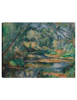 Foto 1 | Foto 1 | Cuadro Decorativo - El Arroyo (c. 1895-1900)- Paul Cézanne - Fotografía - 69x92 - Impresión En Lienzo - Fine Art Tj