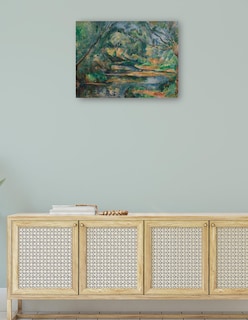 Foto 4 | Foto 4 | Cuadro Decorativo - El Arroyo (c. 1895-1900)- Paul Cézanne - Fotografía - 69x92 - Impresión En Lienzo - Fine Art Tj
