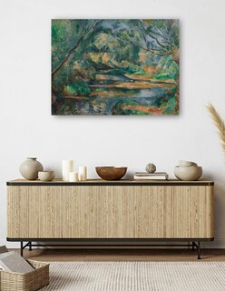 Foto 5 | Foto 5 | Cuadro Decorativo - El Arroyo (c. 1895-1900)- Paul Cézanne - Fotografía - 69x92 - Impresión En Lienzo - Fine Art Tj