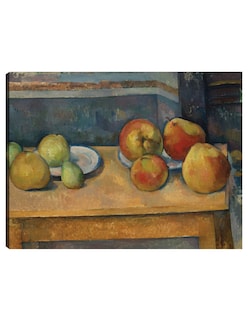 Foto 1 | Foto 1 | Cuadro Decorativo - Naturaleza Muerta Con Manzanas Y Peras (ca. 1891-1892)- Paul Cézanne - 77x102 - Impresión En Lienzo - Fatj