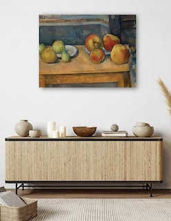 Foto 5 | Foto 5 | Cuadro Decorativo - Naturaleza Muerta Con Manzanas Y Peras (ca. 1891-1892)- Paul Cézanne - 77x102 - Impresión En Lienzo - Fatj
