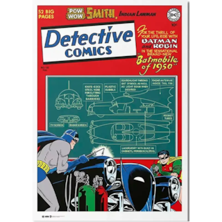 Foto 1 | Foto 1 | Poster Exclusivo (piezas Limitadas) Batman: Detective Comics- Batimovil