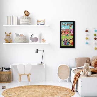 Foto 2 | Foto 2 | Decoración Mural Disney Encanto Group Mirabel 25 X 45 Cm Búfalo Plateado - Venta Internacional.