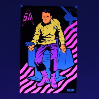 Foto 3 | Foto 3 | Set De Pósters The Coop Star Trek: La Serie Original Black Light - Venta Internacional.