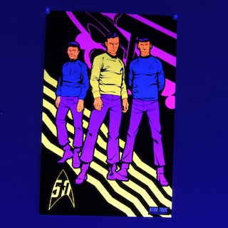 Foto 4 | Foto 4 | Set De Pósters The Coop Star Trek: La Serie Original Black Light - Venta Internacional.