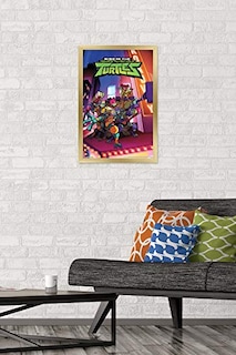 Foto 2 | Foto 2 | Venta Internacional - Póster Enmarcado Trends International Nickelodeon Rise of the Teenage Mutant Ninja Turtles