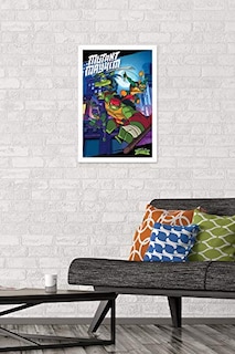 Foto 2 | Foto 2 | Venta Internacional - Póster Enmarcado Trends International Nickelodeon Tortugas Ninja