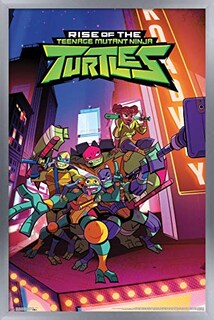 Foto 1 | Foto 1 | Venta Internacional - Póster Enmarcado Trends International Nickelodeon Rise Of The