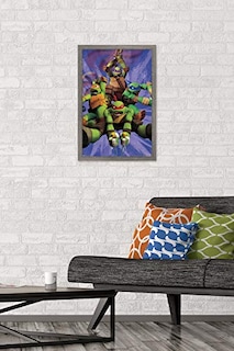 Foto 2 | Foto 2 | Venta Internacional - Póster Enmarcado Trends International Nickelodeon Tortugas Ninja
