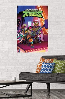 Foto 2 | Foto 2 | Venta Internacional - Póster Mural Trends International Nickelodeon Rise Of The Tee
