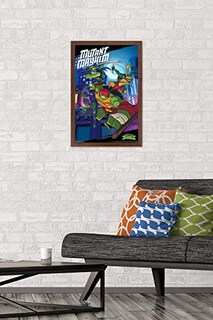 Foto 2 | Foto 2 | Venta Internacional - Póster Enmarcado Trends International Nickelodeon Rise Of The T