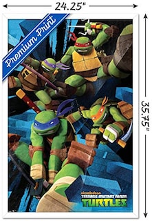 Foto 3 | Foto 3 | Venta Internacional-Póster Trends International Teenage Mutant Ninja Turtles